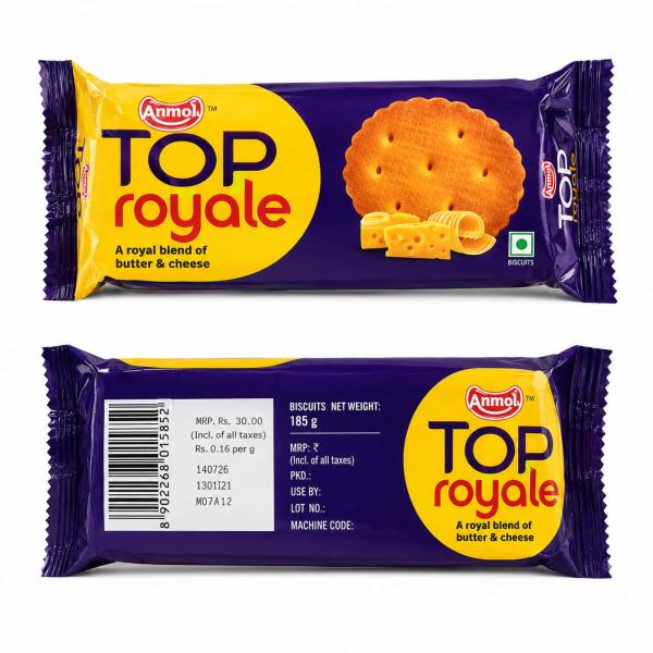 ANMOL TOP ROYALE BISCUITS - 185g